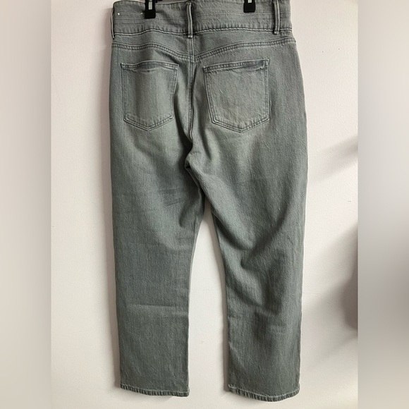 Ann Taylor “The Straight Crop” Women’s Denim Jeans, Size 10, Gray, High Rise, - Picture 2 of 6